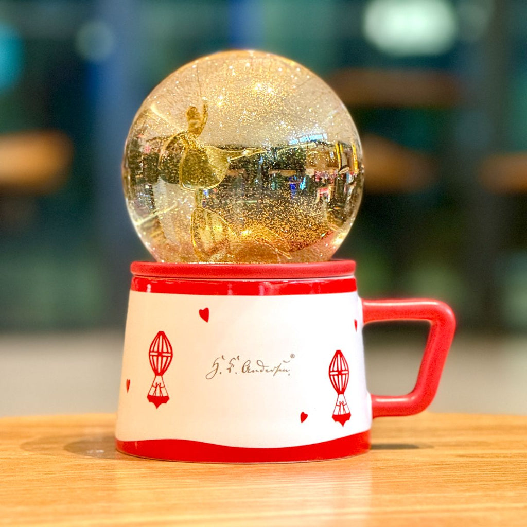 Starbucks China 2023 Andersen paper-cut series crystal ball mug 180ml