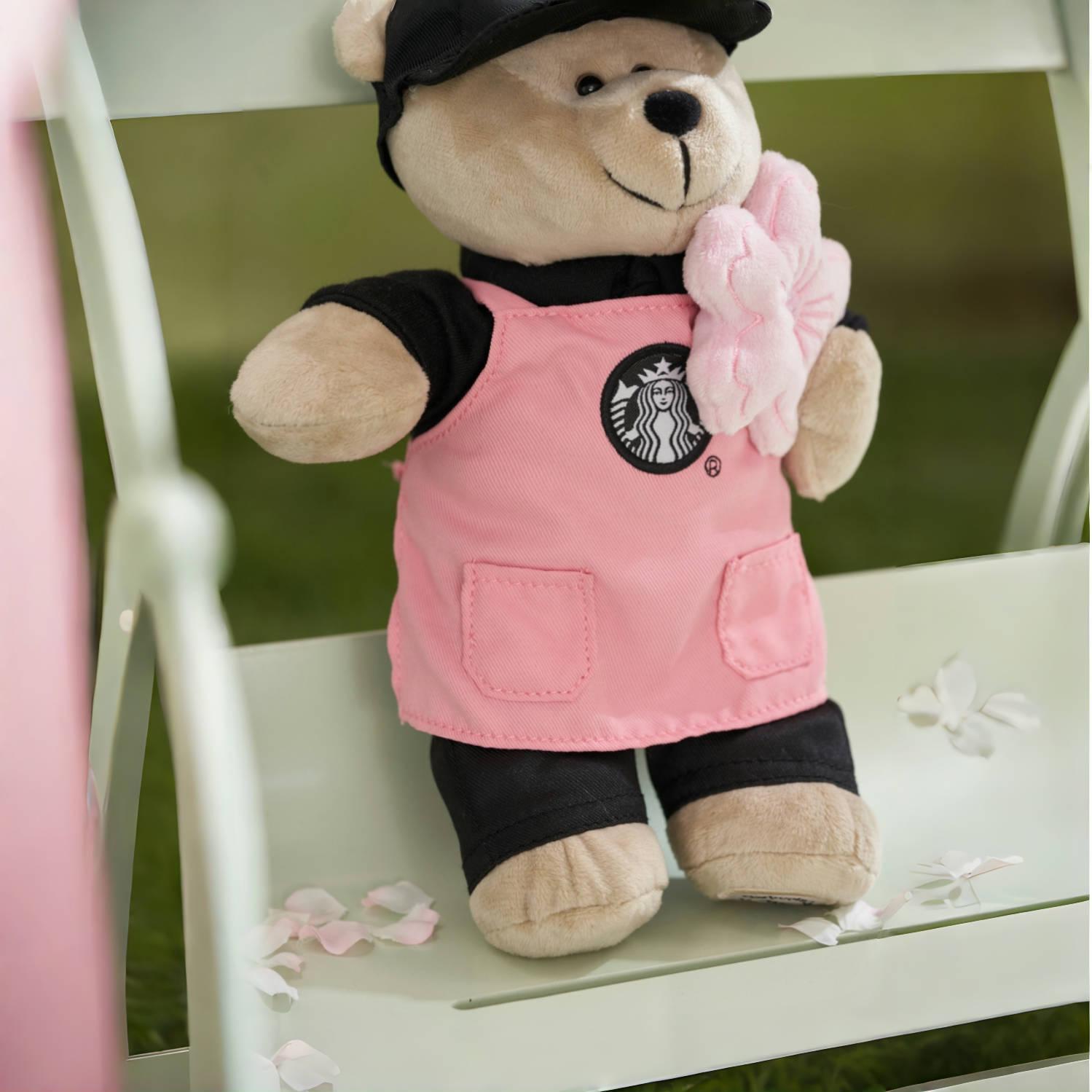 Starbucks China 2024 spring walk series Bearista doll