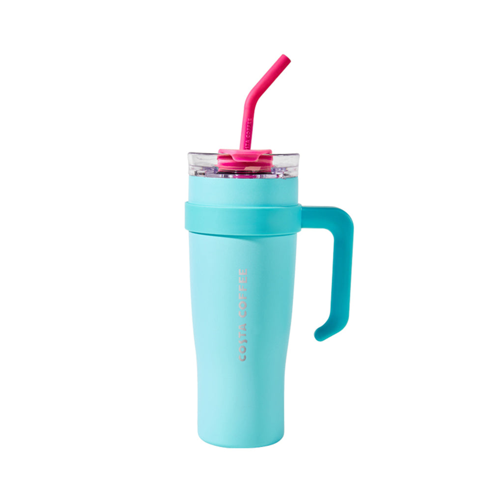 COSTA Blue stainless steels straw cup 1.25L