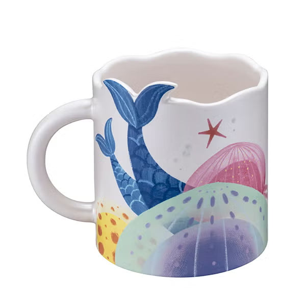 Taiwan Starbucks 2025 Ocean Siren series Mug 473ml