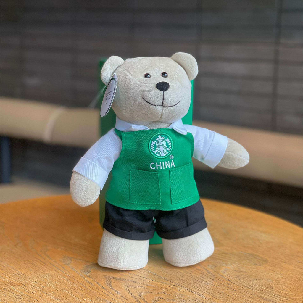 Starbucks China 2024 Coffee grounds and Lively green series bearista doll