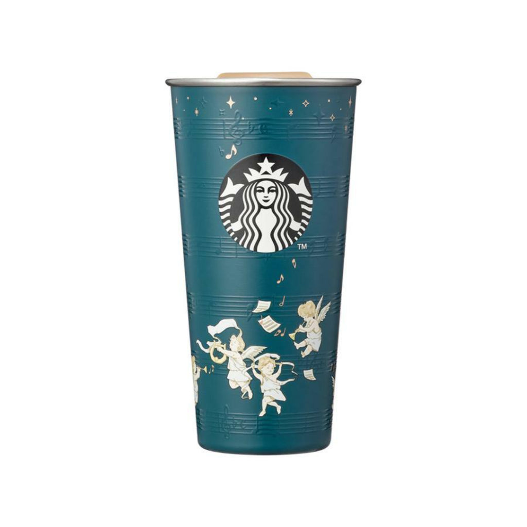 Starbucks Korea 2023 Christmas 2nd series- 4# Blue tabletop cup