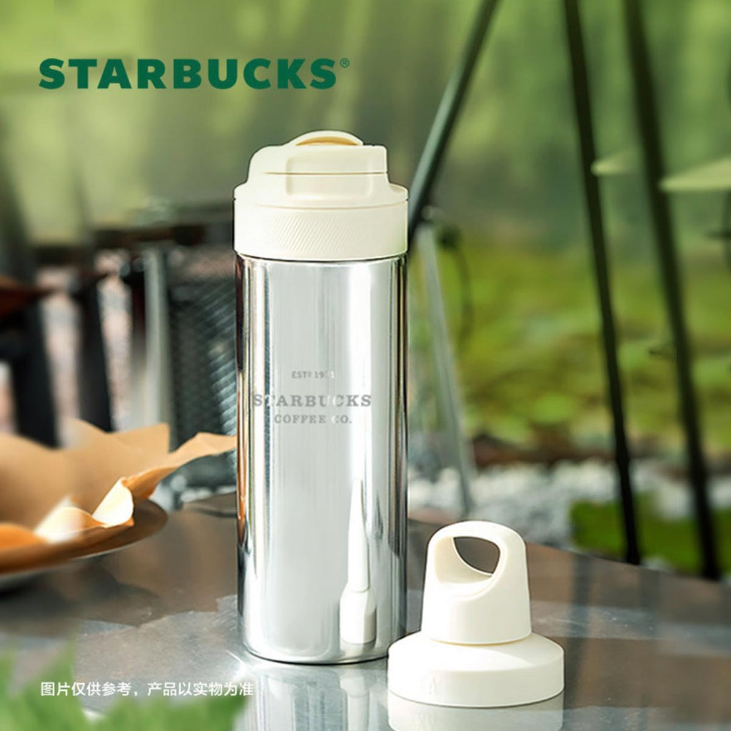 2023 China Starbucks kambukka double lid Mirror series stainless steel cup 500ml