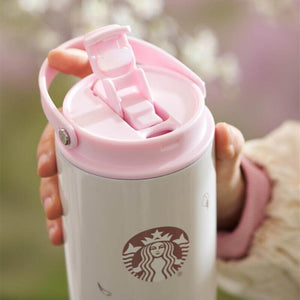 Starbucks China 2024 spring walk series Sakura stainless steel cup 820ml