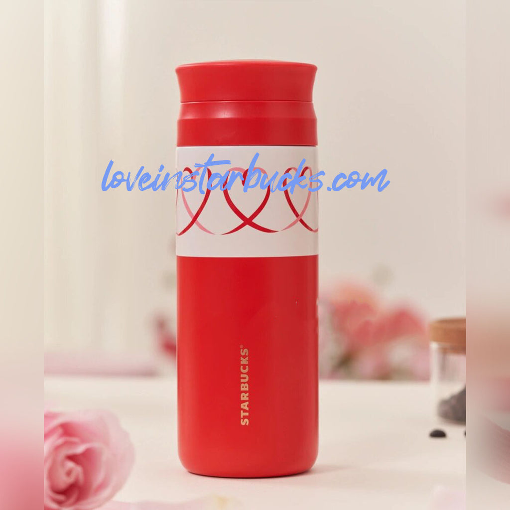 Starbucks China 2024 Valentine's Day Stainless steel insulated cup 370ml