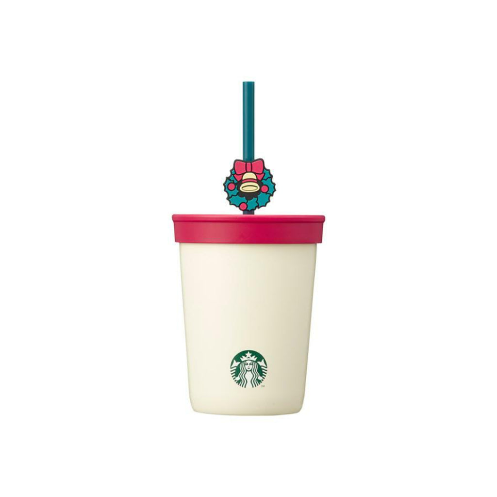Starbucks Korea 2023 Christmas 2nd series- 20# White straw cup