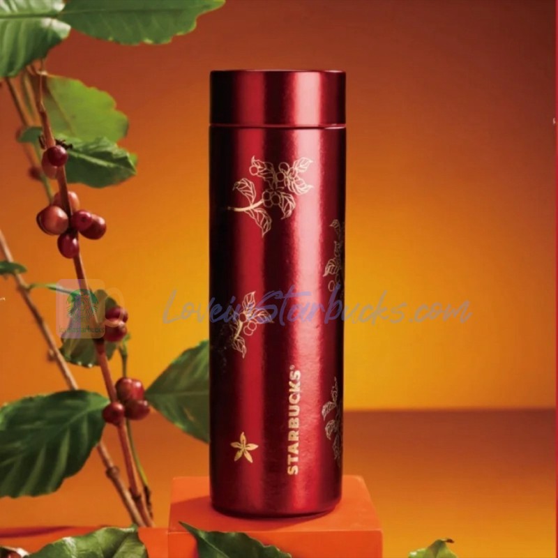 Starbucks China 2026 Year of the Horse series Coffee Flower Style Titanium Cup 500ml 17.6oz
