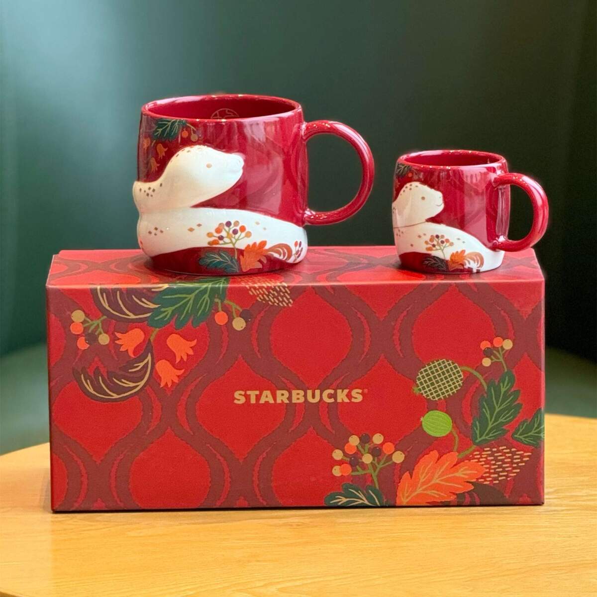 Starbucks China 2025 snake new year mug set two mugs Starbucks loveinstarbucks
