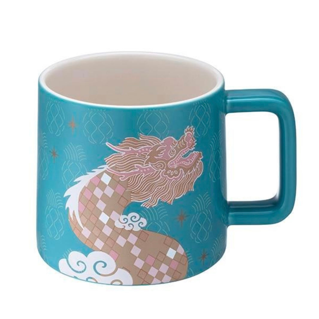 Starbucks 2024 Taiwan Hong Kong Macao Dragon new year mug 355ml