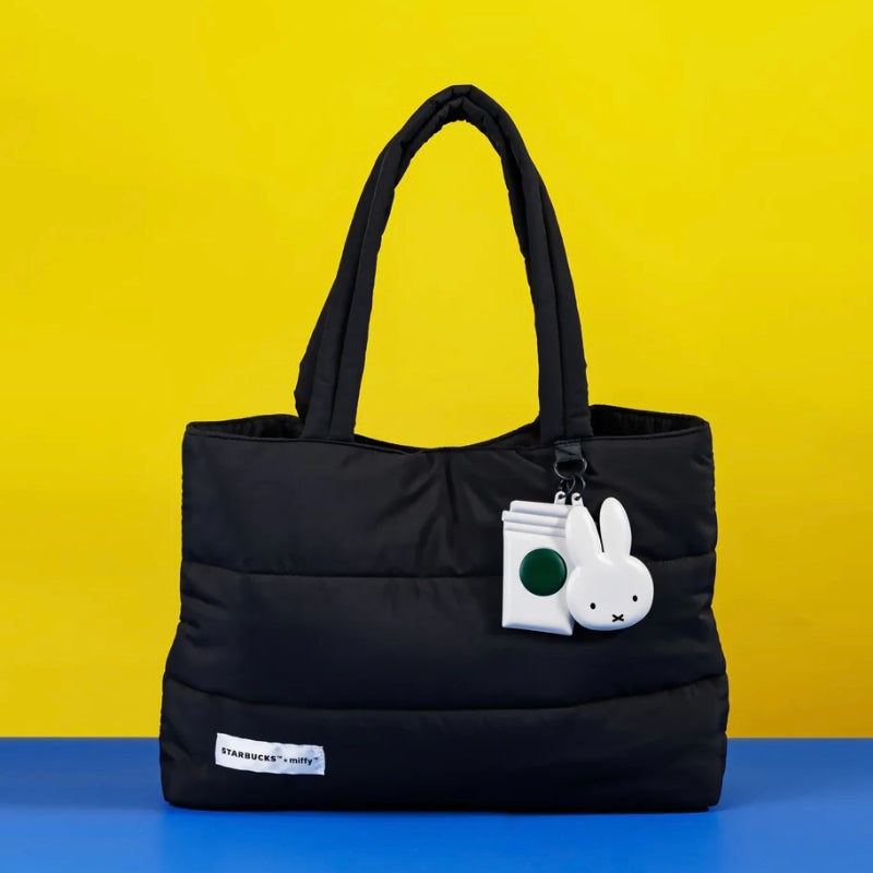 Starbucks and Miffy 2024 collaboration black bag Starbucks loveinstarbucks