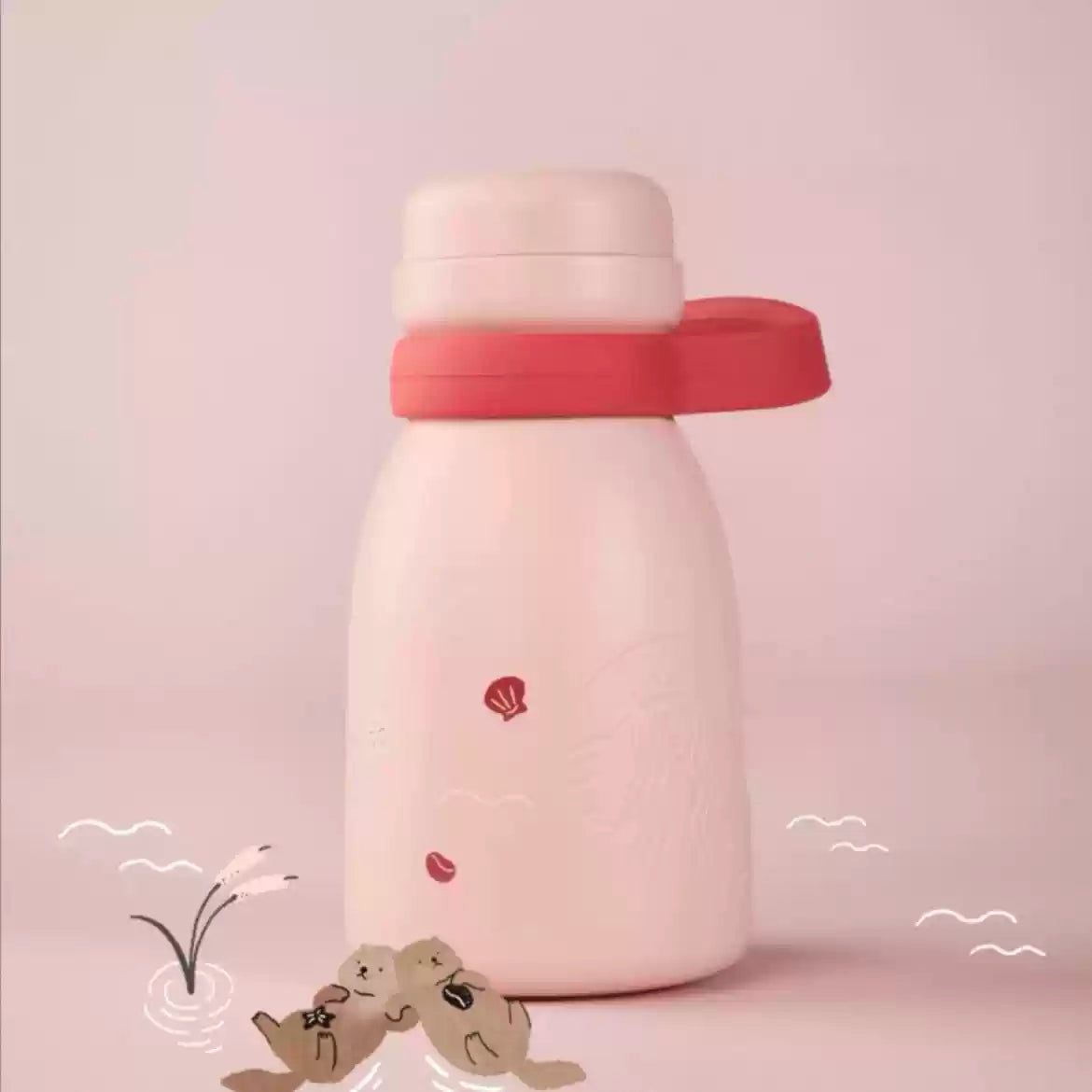 Starbucks China 2025 Valentine's Day Stainless Steel Thermos Cup 400ml Starbucks loveinstarbucks