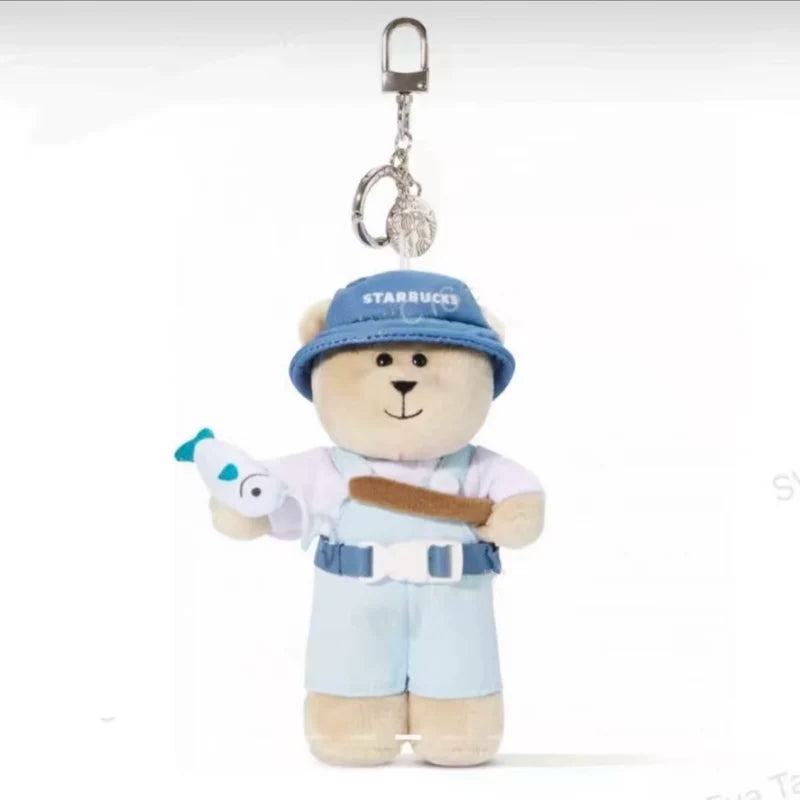 Starbucks China 2025 Small fresh series Bearista Fishing Style