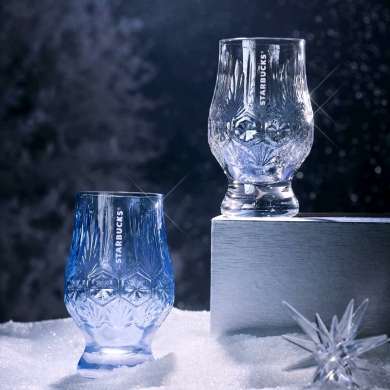 Starbucks China 2025 Snowlit Wonderland series glass pairing gift box set