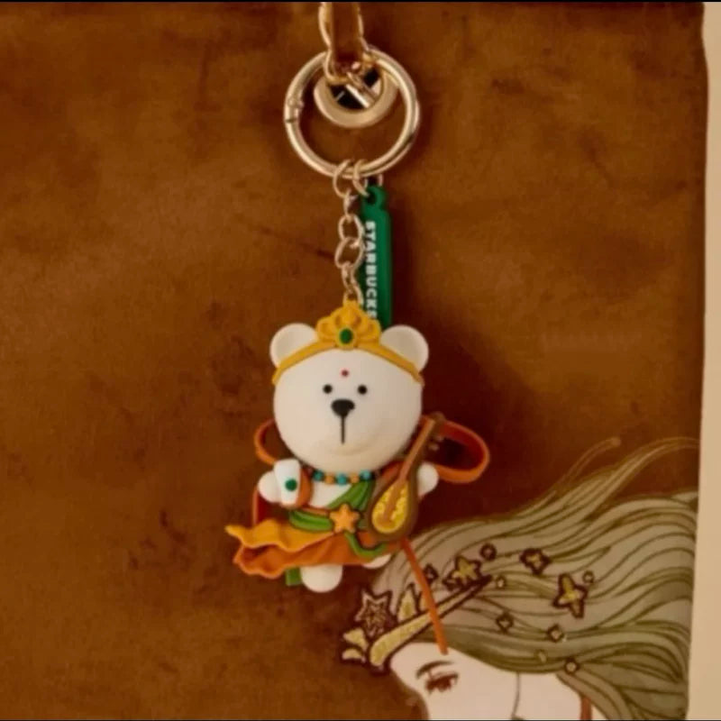 Starbucks China 2025 and the Dunhuang Academy of Fine Arts co-brand series Keychain