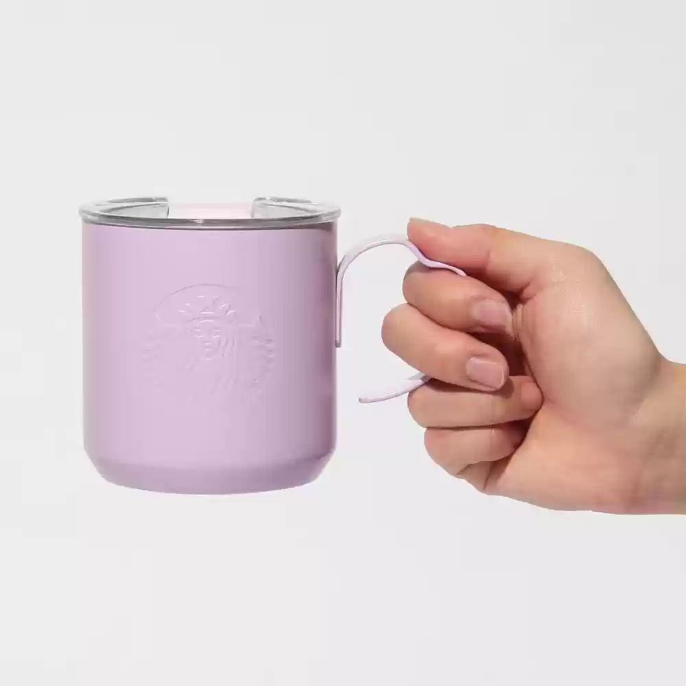 Starbucks Japan 2025 Sakura Season2 series Purple Stainless Steel Mug