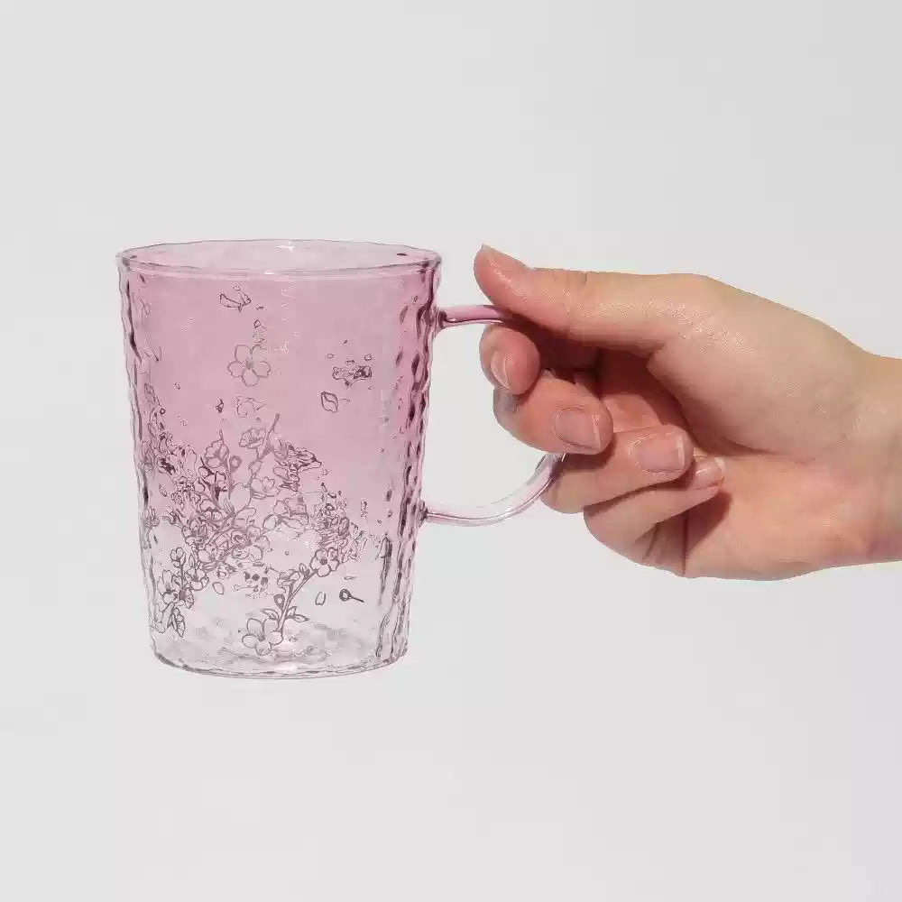 Starbucks Japan 2025 Sakura Season2 series glass cup 355ml