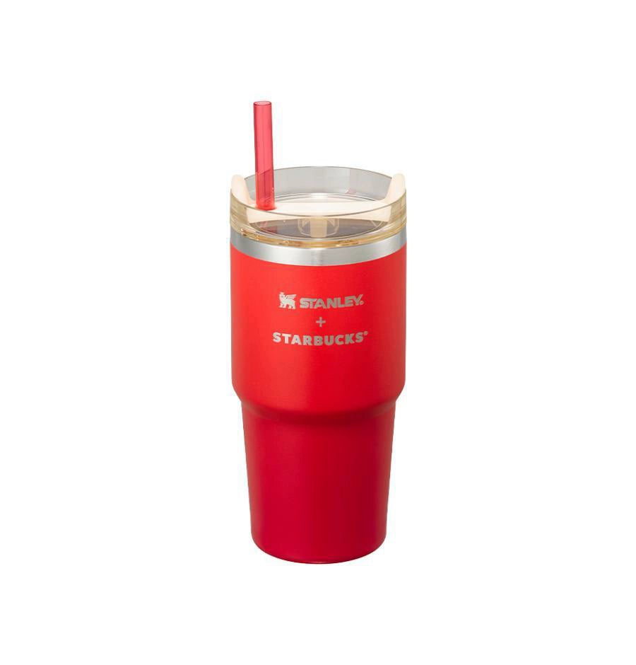 PRE-ORDER Starbucks Korea 2025 Christmas Season3 series Stanley Red Straw Cup 591ml 20oz
