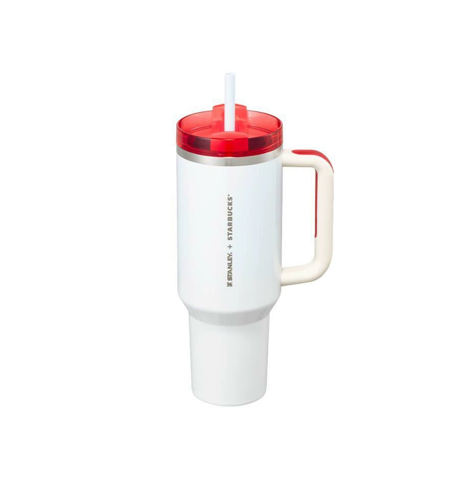 PRE-ORDER Starbucks Korea 2025 Christmas Season3 series Stanley Stainless Steel Straw Cup 1183ml 40oz