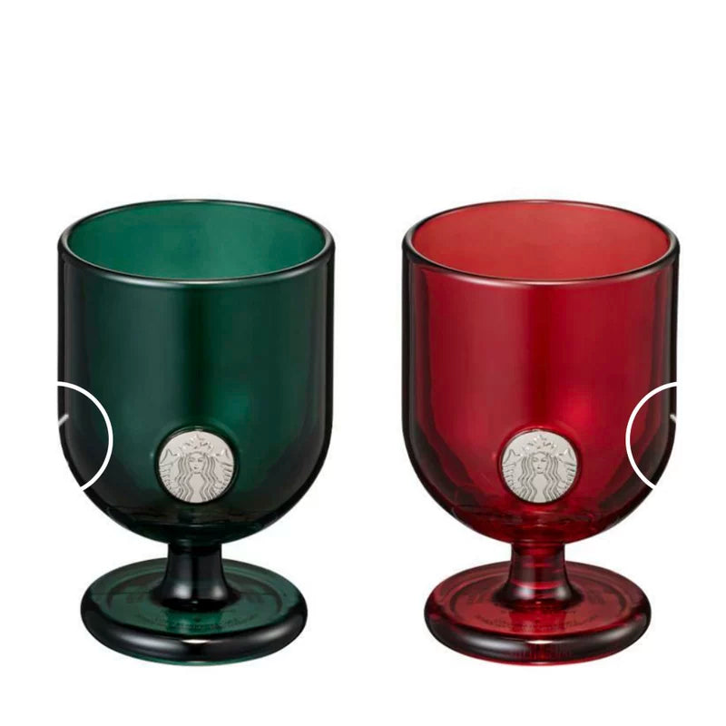 Starbucks Korea 2025 Christmas series 276ml glass set