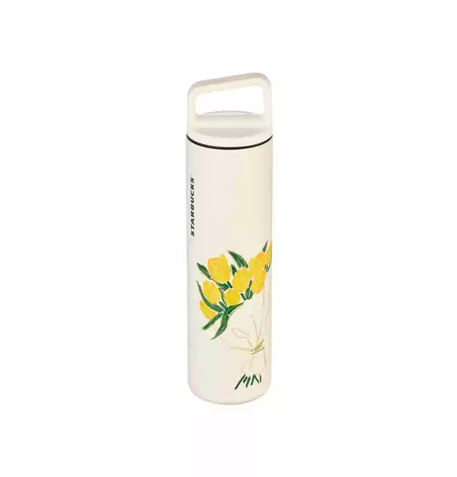 Starbucks Korea 2025 Spring1 season Hand-held stainless steel thermos 591ml 20.8oz