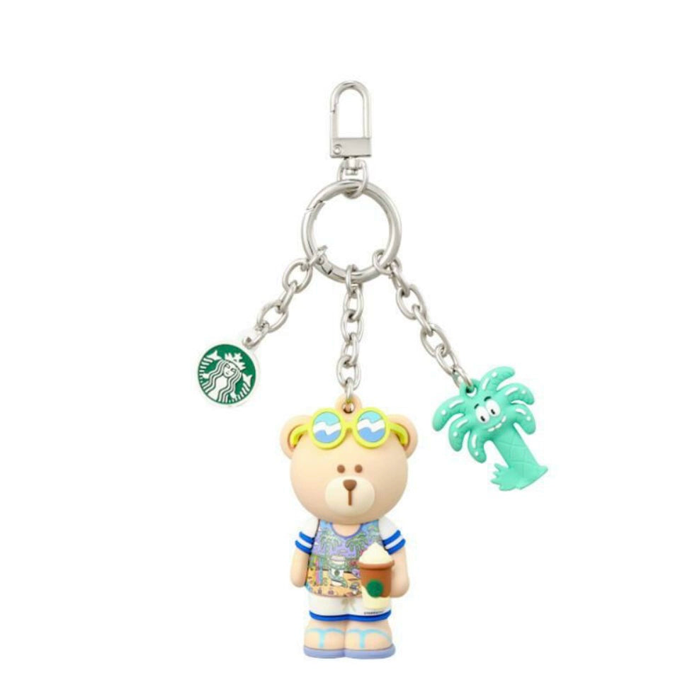Starbucks Korea 2025 Steven Harrington Collaboration Series Bearista keychain