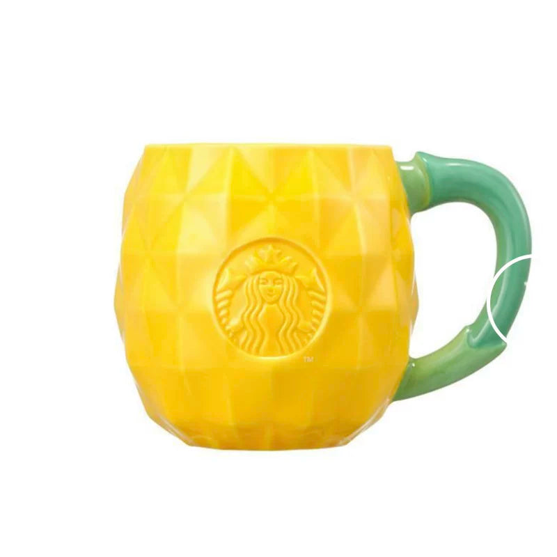 Starbucks Korea 2025 Summer Hawaiian Series Pineapple Mug 355ml 12.49oz