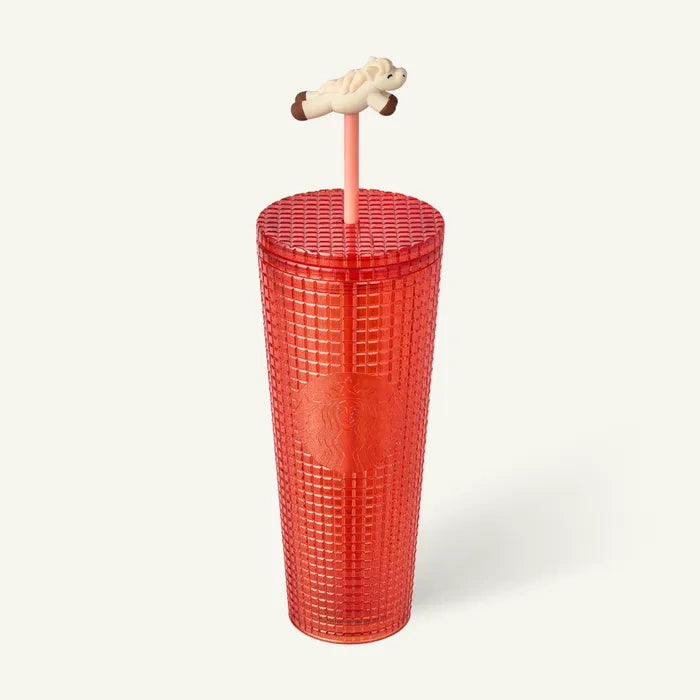 Starbucks Korea 2026 Year of the Horse New Year series Plastic Straw Cup 710ml 24oz