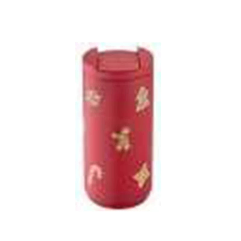 Starbucks Taiwan 2025 Christmas Party Series Pancake Party Stainless Steel Cup 355ml 12.49oz