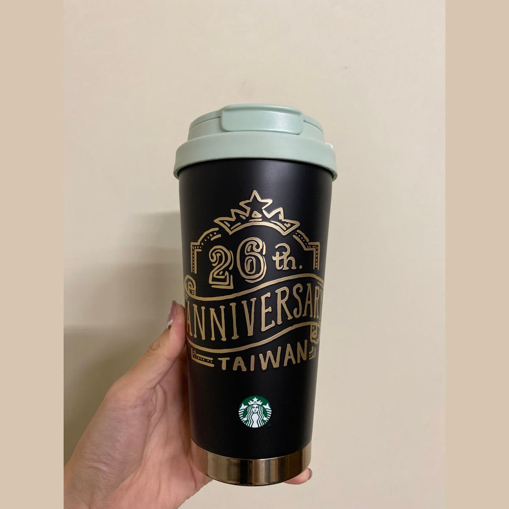Starbucks Taiwan 2024 26th anniversary stainless steel cup 473ml