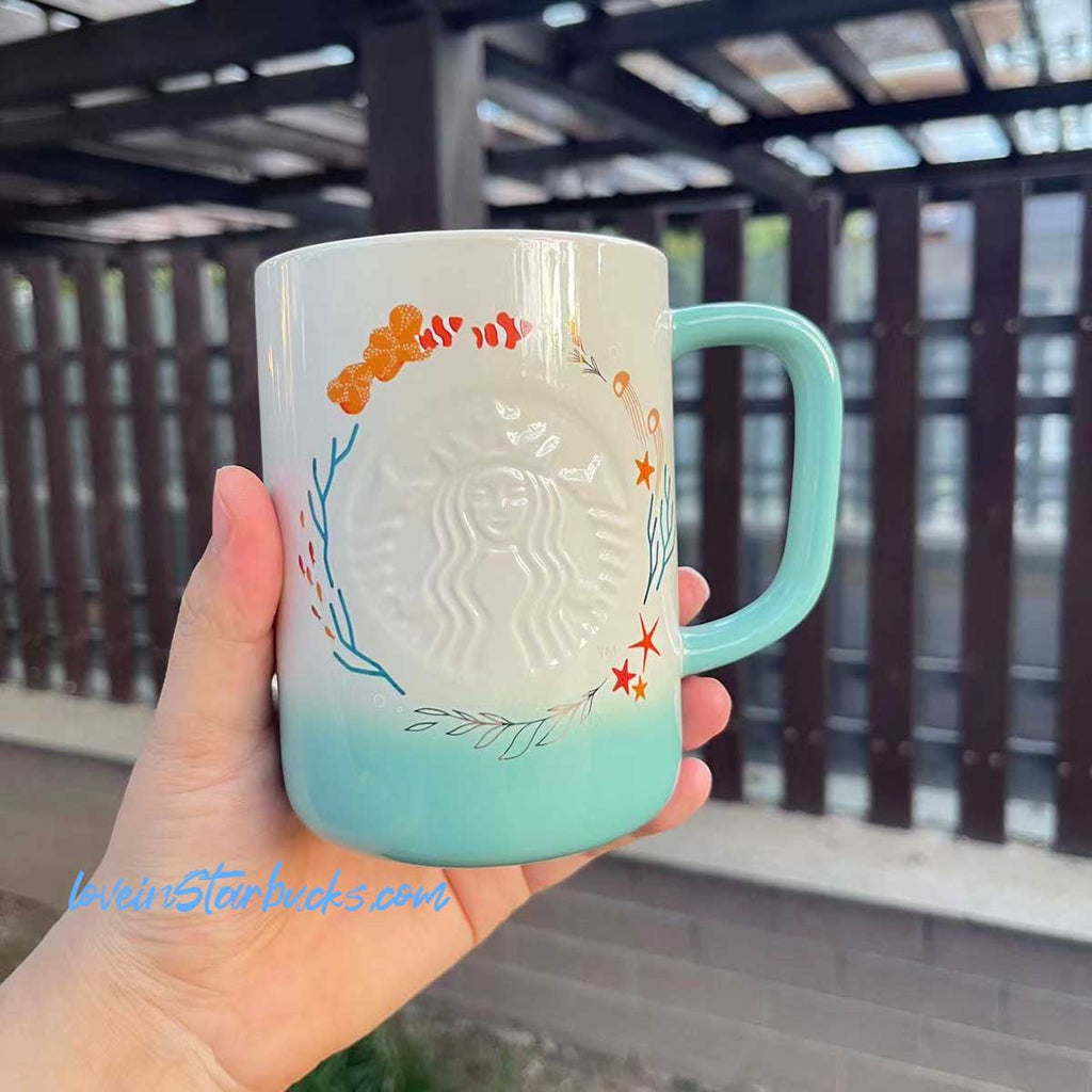 Starbucks Taiwan 2023 Protecting Marine Series mug