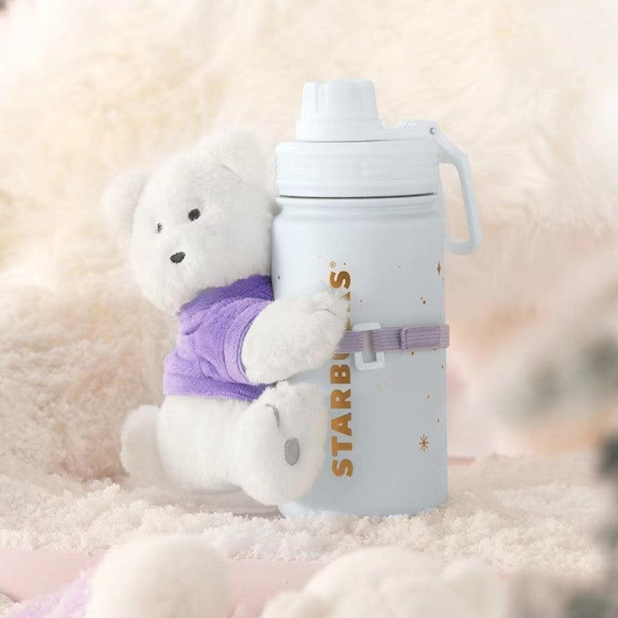 Starbucks China 2023 Christmas cute pet series Cute bear stainless steel thermos cup