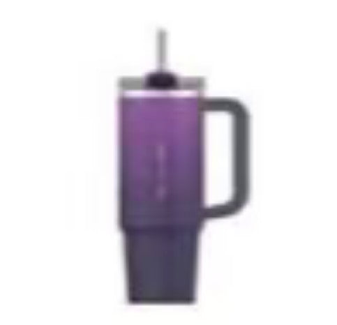 Starbucks China 2025 Halloween Dark Night Series Collection Stanley black purple ombré stainless steel cup 40oz