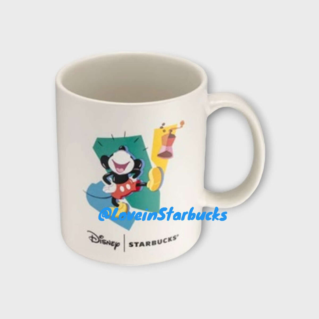 Starbucks Disney co-branded Taiwan 2024 series Mickey mug 355ml