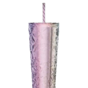 Starbucks Philippines 2024 pink Sophie prism straw Cold Cup 24oz