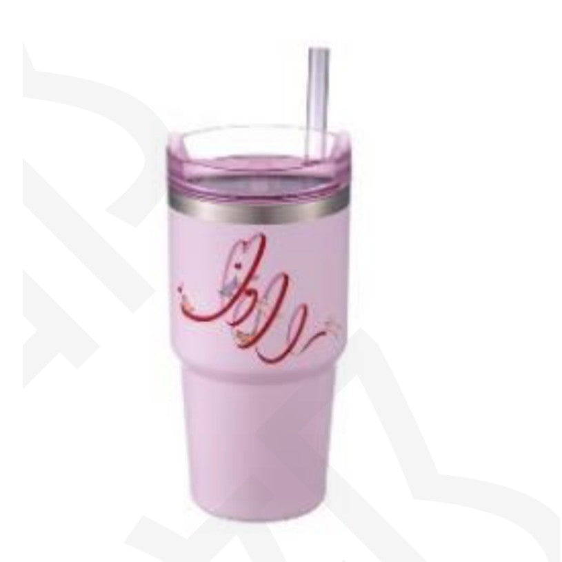 Starbucks Tumblers Taiwan 2024 Valentine's Day Stanley pink stainless steel cup 20oz Starbucks loveinstarbucks