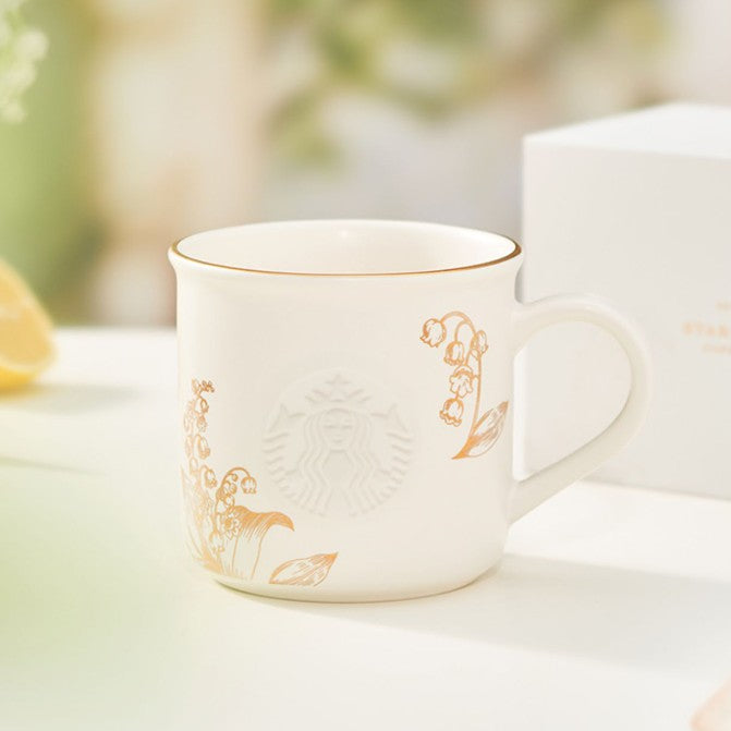 Starbucks tumbler China 2023 Lily of the Valley Online mug 355ml with gift box