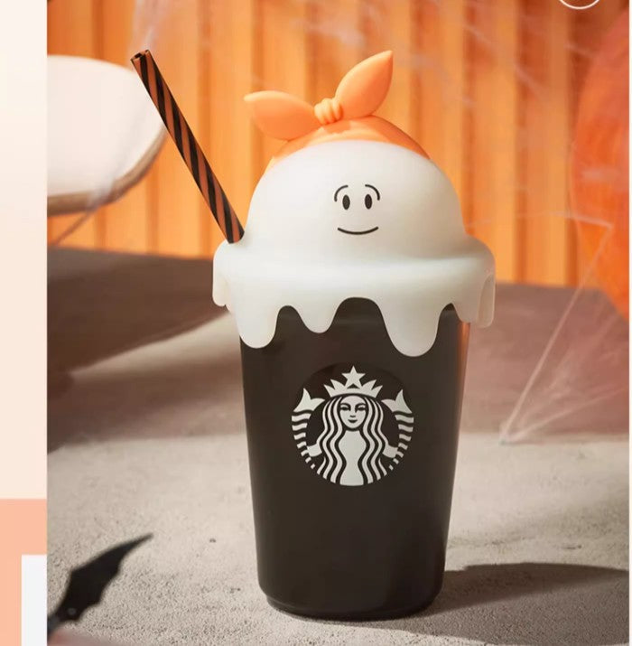Starbucks China 2023 Halloween candy series straw cup 473ml