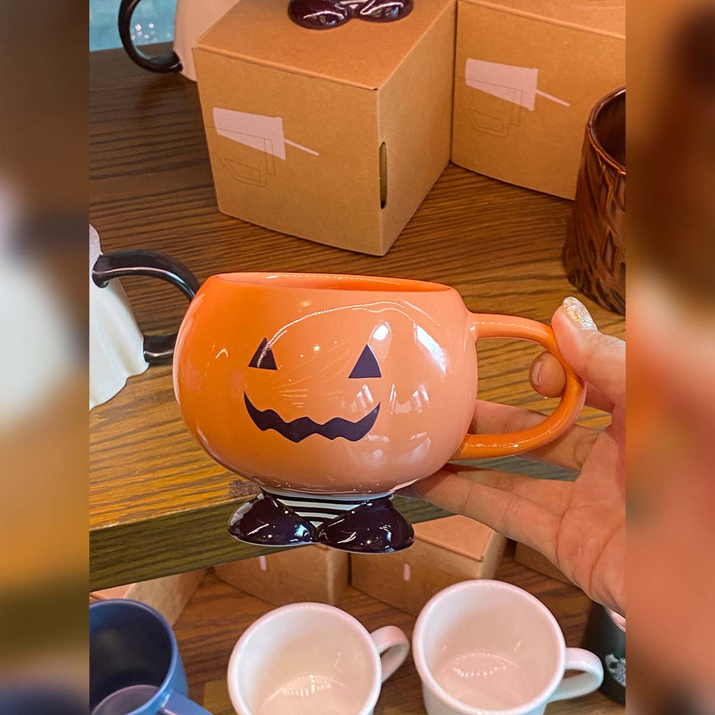 Starbucks Taiwan 2023 Halloween Pumpkin Mug