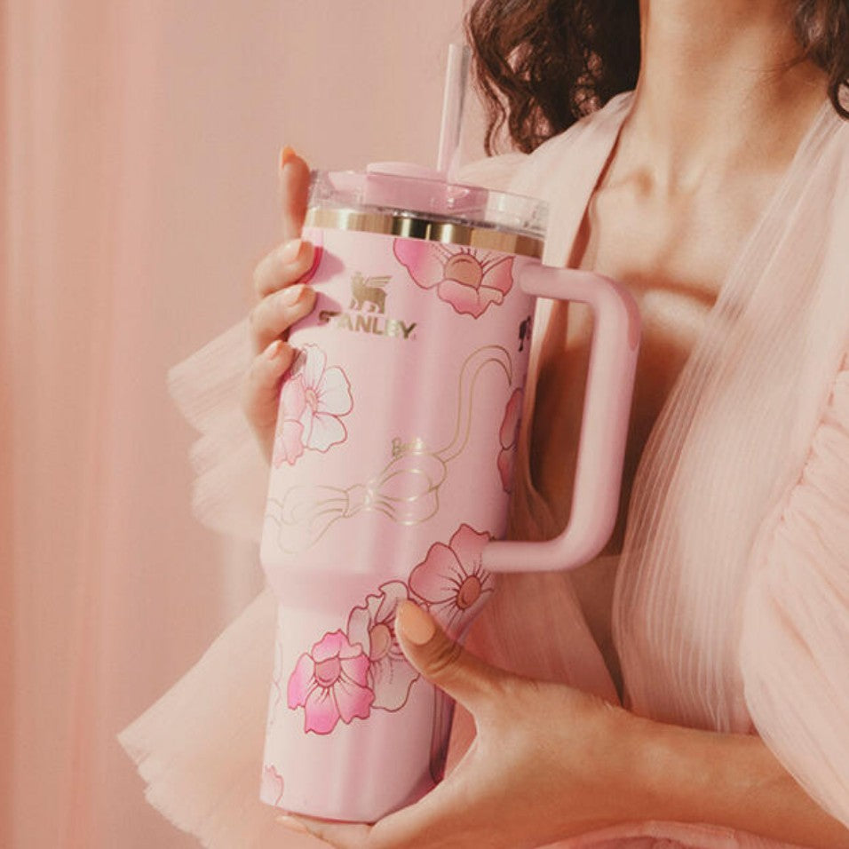 Stanley Barbie co-brand Barbie 65th anniversary Stainless steel cup 40oz Stanley/Barbie loveinstarbucks