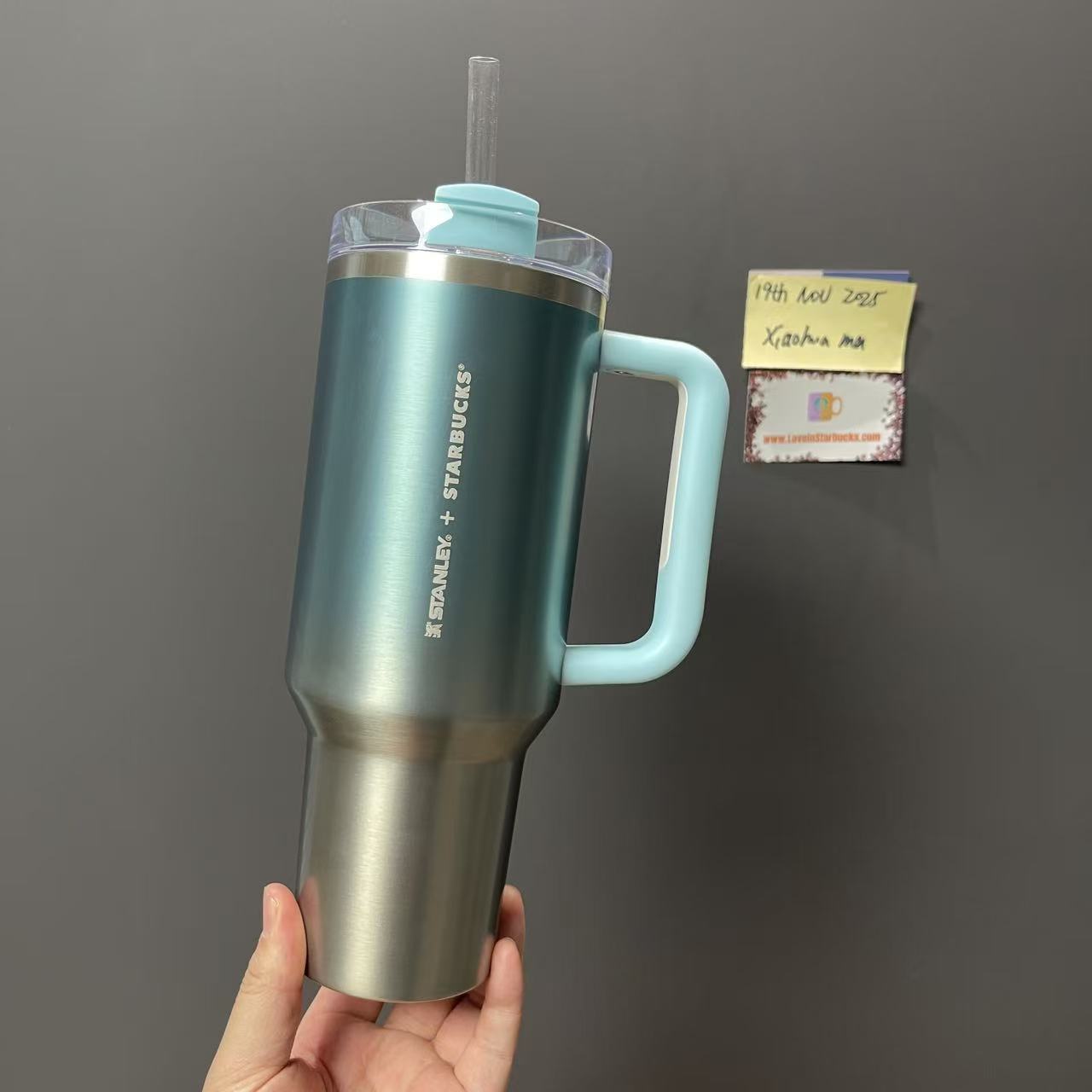 only ship within US -Starbucks Taiwan 2025 Summer1 series Stanley Stainless steel cup 40oz