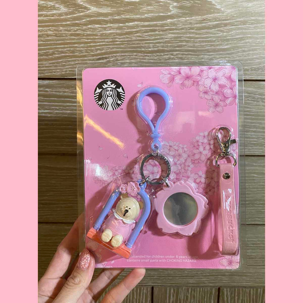 Starbucks Taiwan 2024 Sakura series keychain