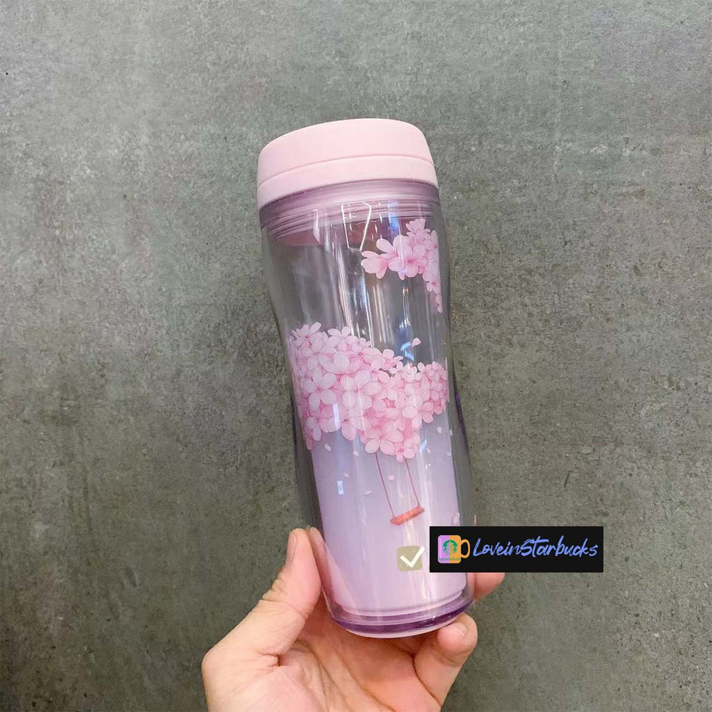 Starbucks Hong Kong and Macao 2024 Sakura series plastic cup 355ml