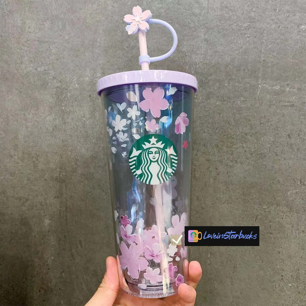 Starbucks Hong Kong and Macao 2024 Sakura series plastic cup 650ml