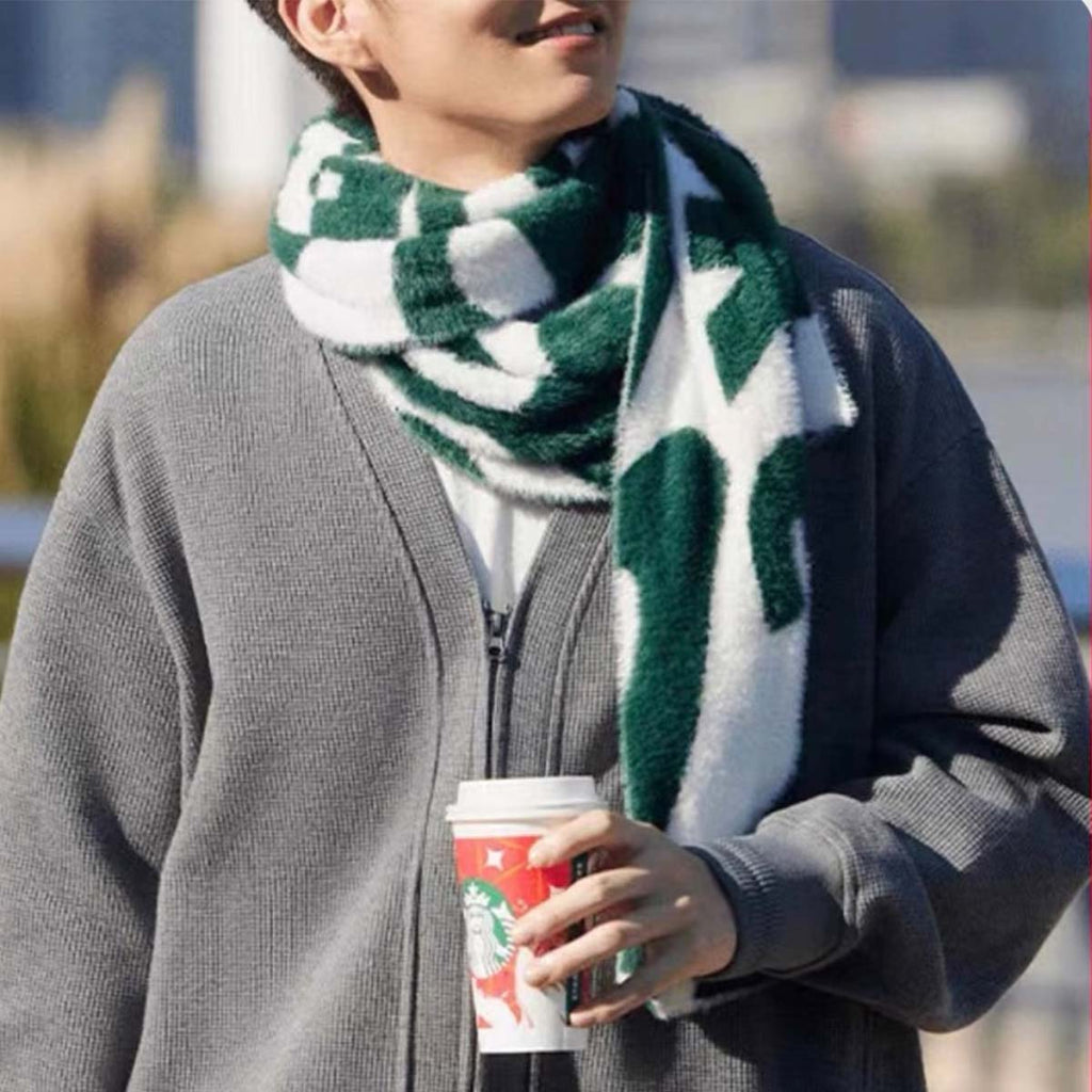 Starbucks China 2023 Star market green scarf