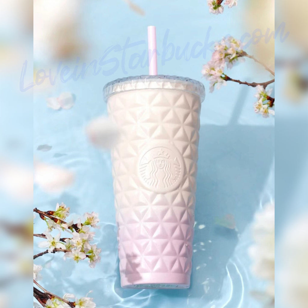 Starbucks China 2024 Sakura online pink Dion stainless steel cup 591ml