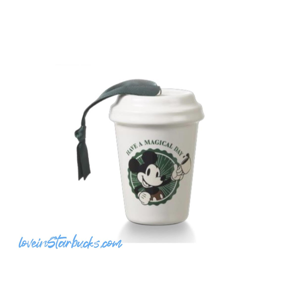 Starbucks X Disney ACPC 2023 Mickey ornament Starbucks loveinstarbucks