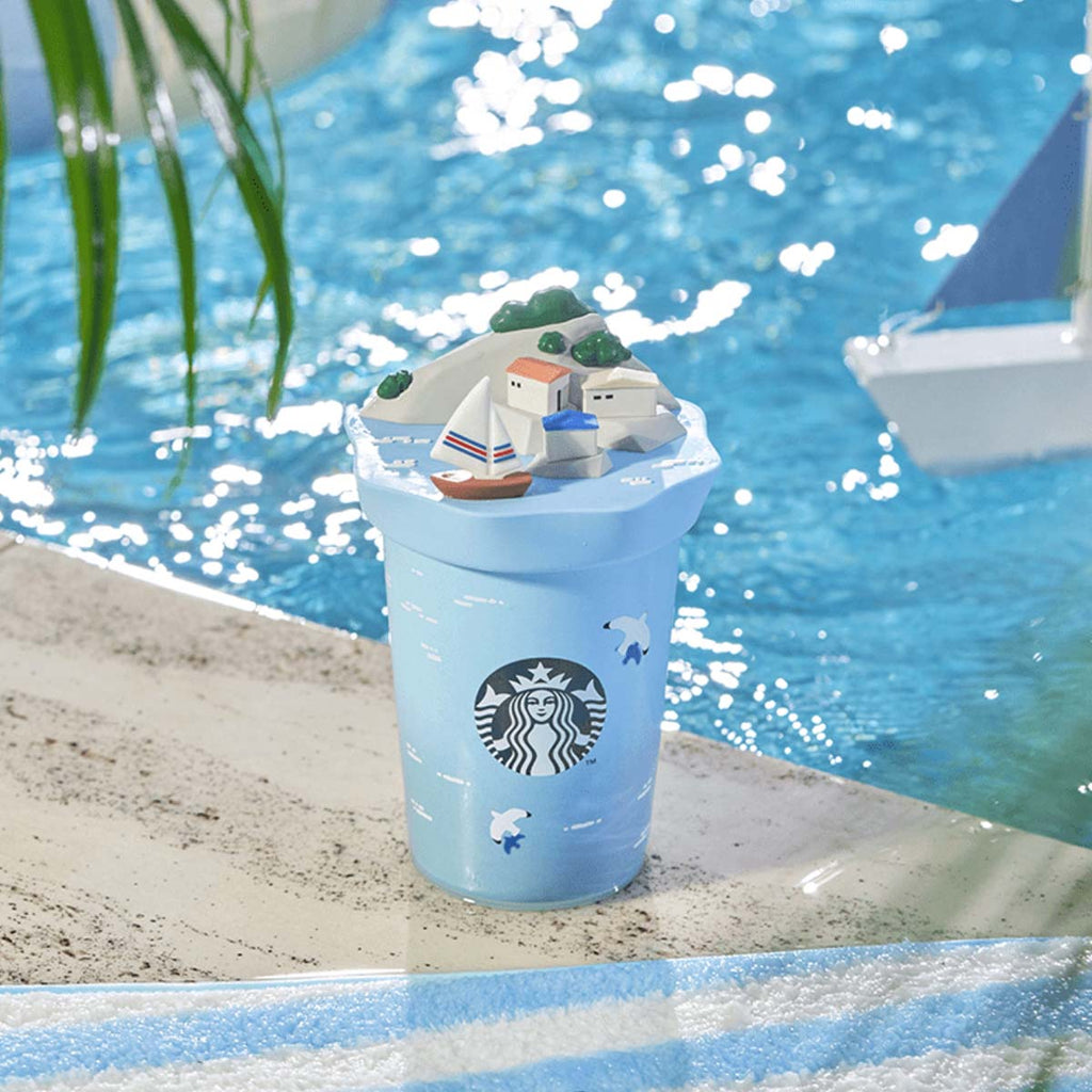 Starbucks China 2024 summer seaside online Sailboat and pirate mug 473ml