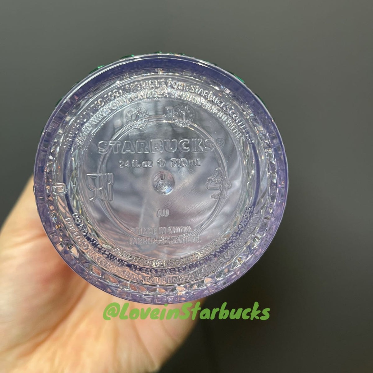 Chameleon Starbucks Cup - Flat Lid – Americano Crystals