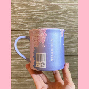 Starbucks Taiwan 2024 Sakura series purple pink mug