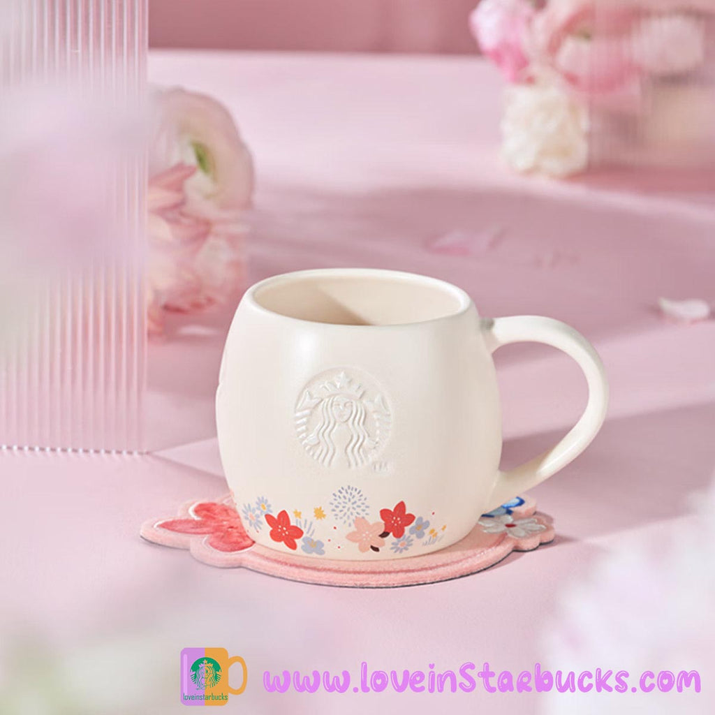 Starbucks China 2023 Spring Cute Rabbit mug set 355ml